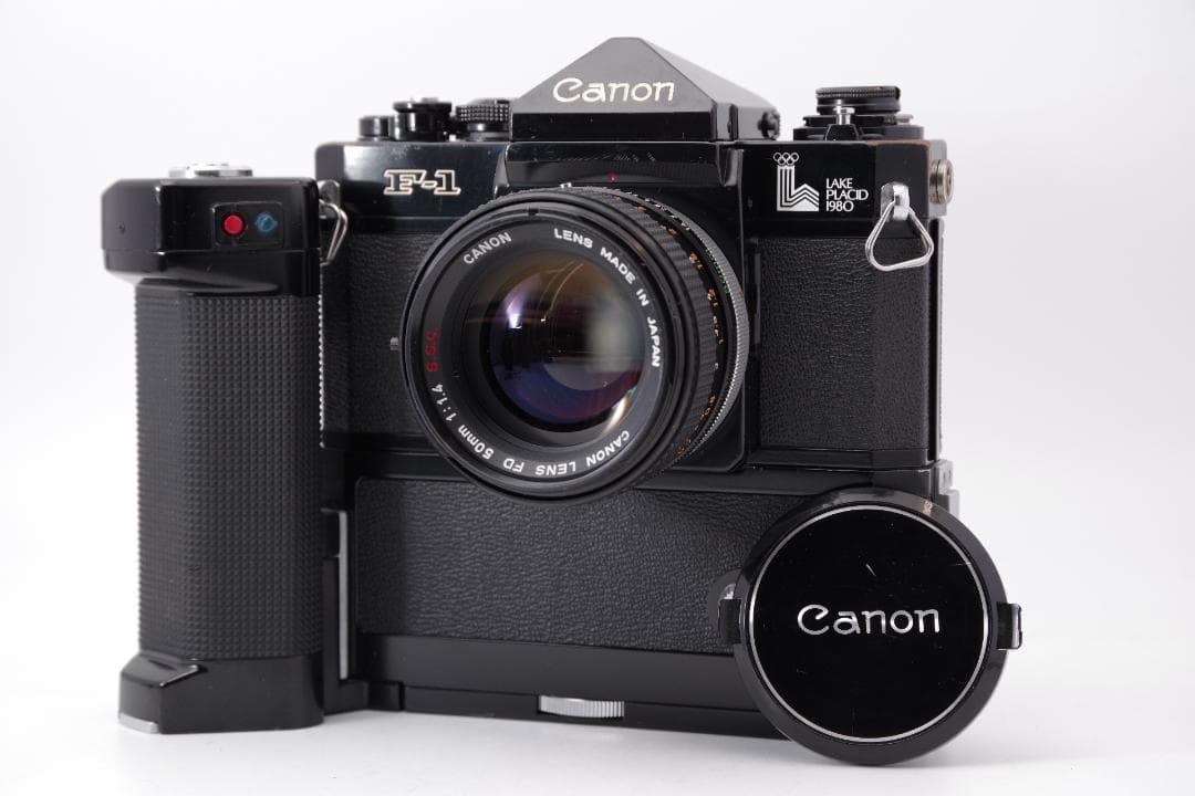 フィルムカメラ Canon F-1 LAKE PLACID Motor Drive MF