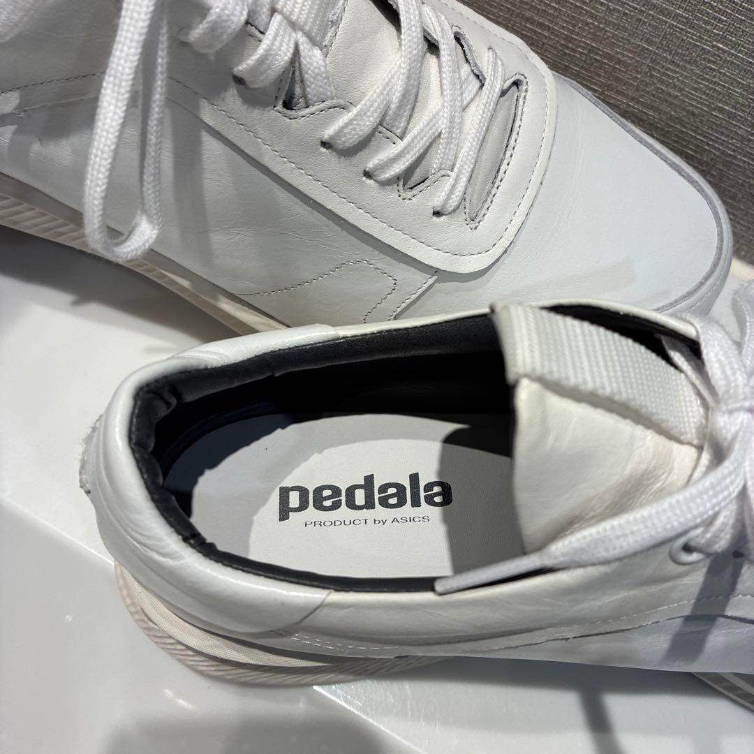 PEDALA ペダラ ライドウォーク ASICS レザースニーカー 26㎝