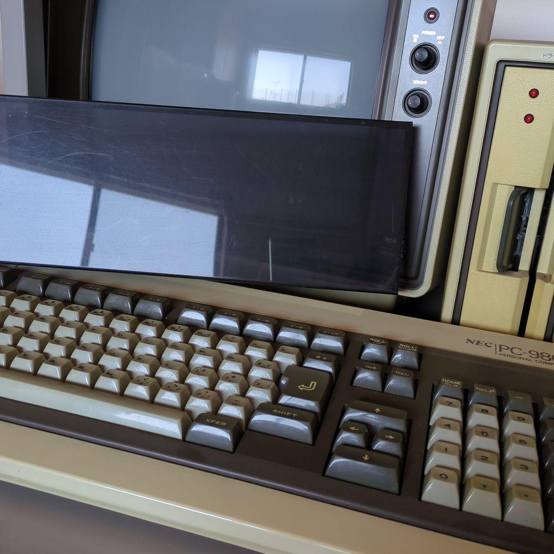 PC-9801　初代　PC本体　プリンター　ディスプレイ　ディスクユニット