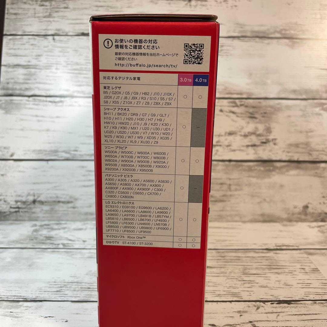 BUFFALO 外付けハードディスク HD-LC3.0U3-BKF 3.0TB②