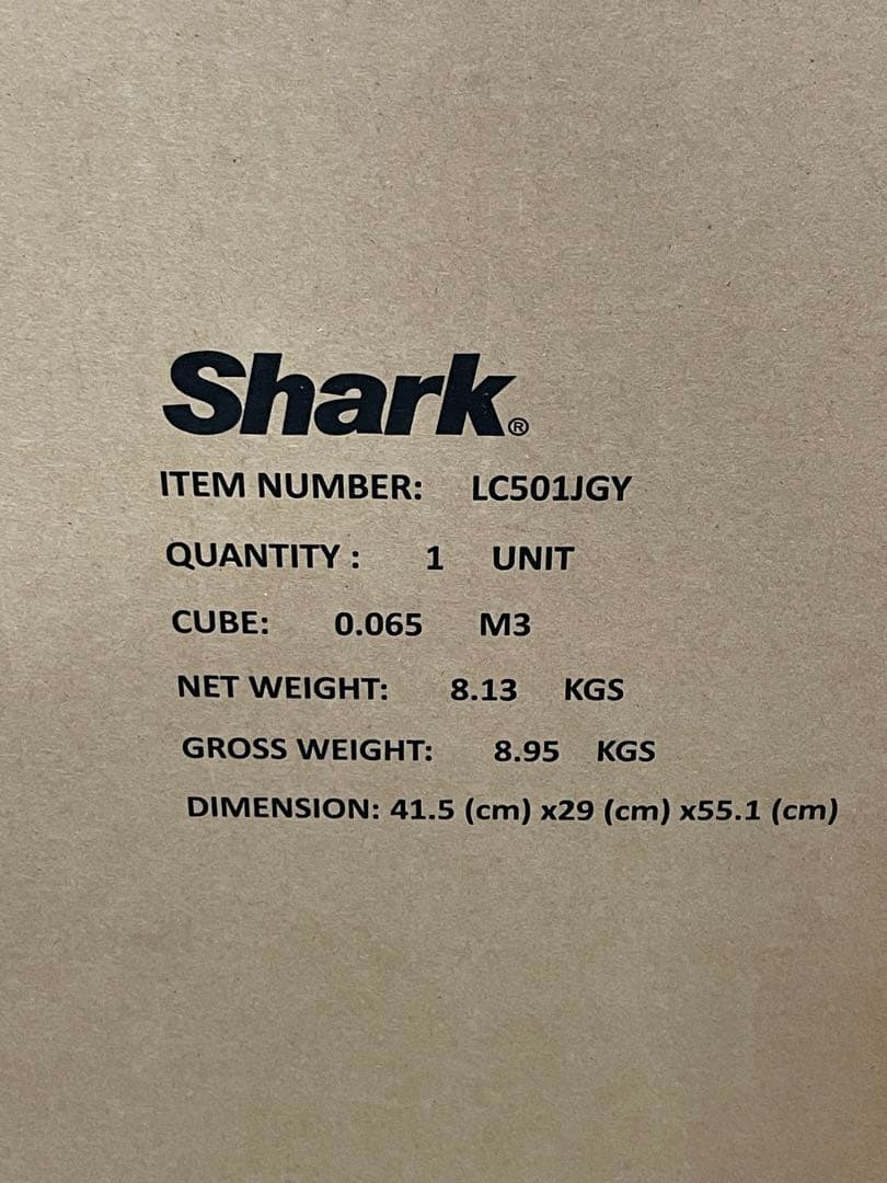 未開封品　Shark LC501JGY エボパワーシステム　ネオ2+ クリーナ