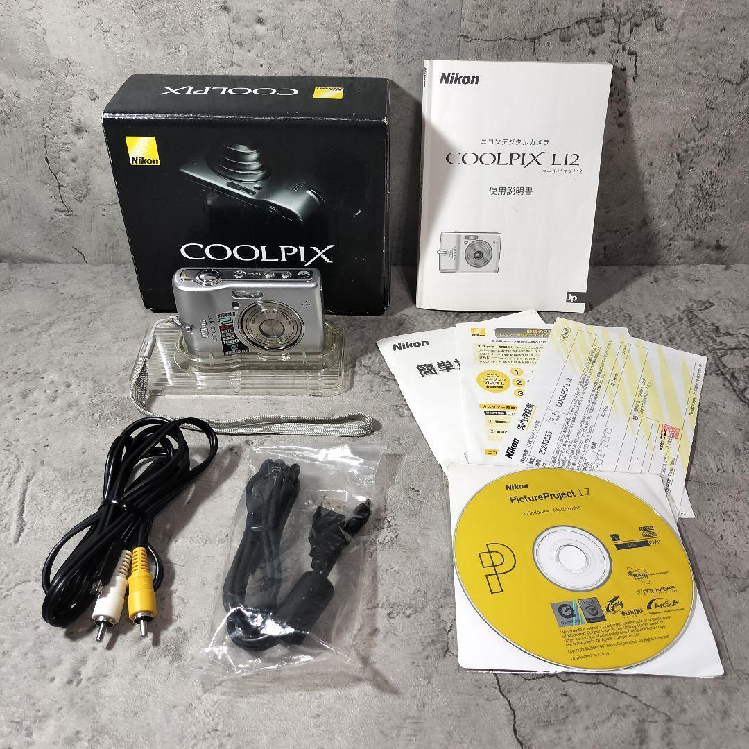 Nikon COOLPIX L12 ニコン コンデジ デジカメ