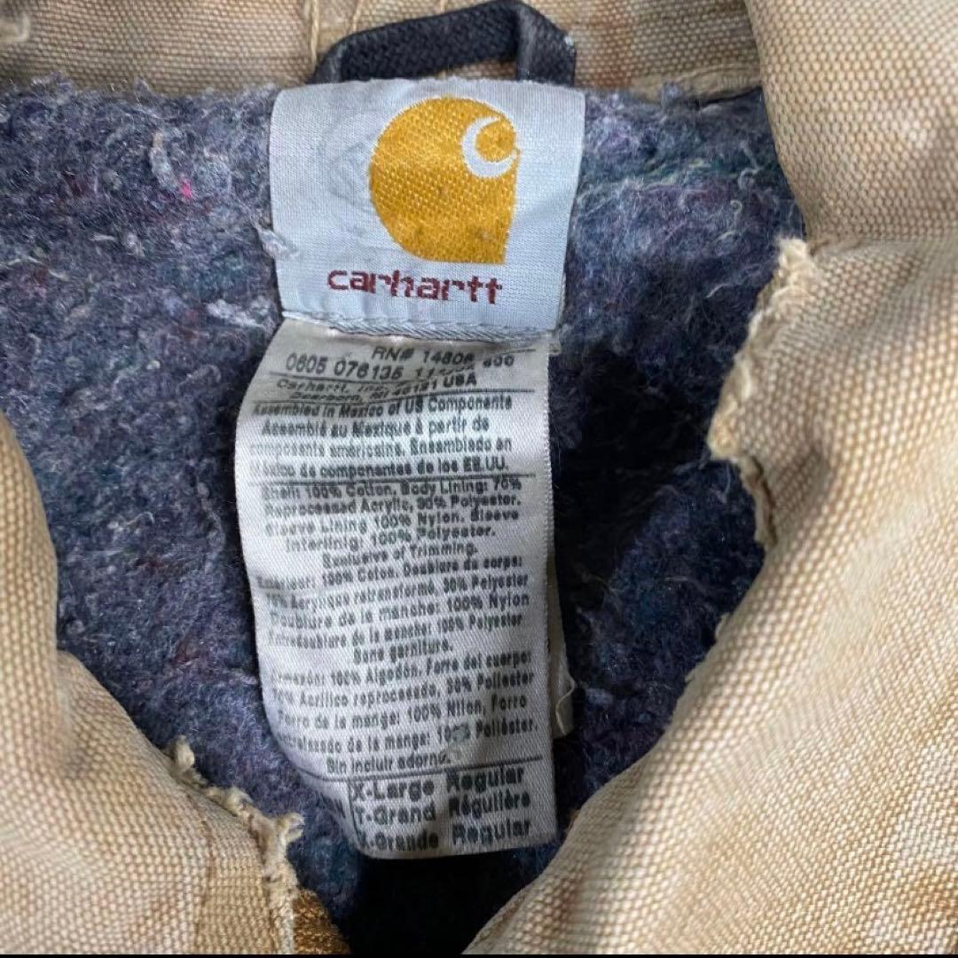 古*○様 Carhartt カーハート ダック ダメージ デトロイトジャケット