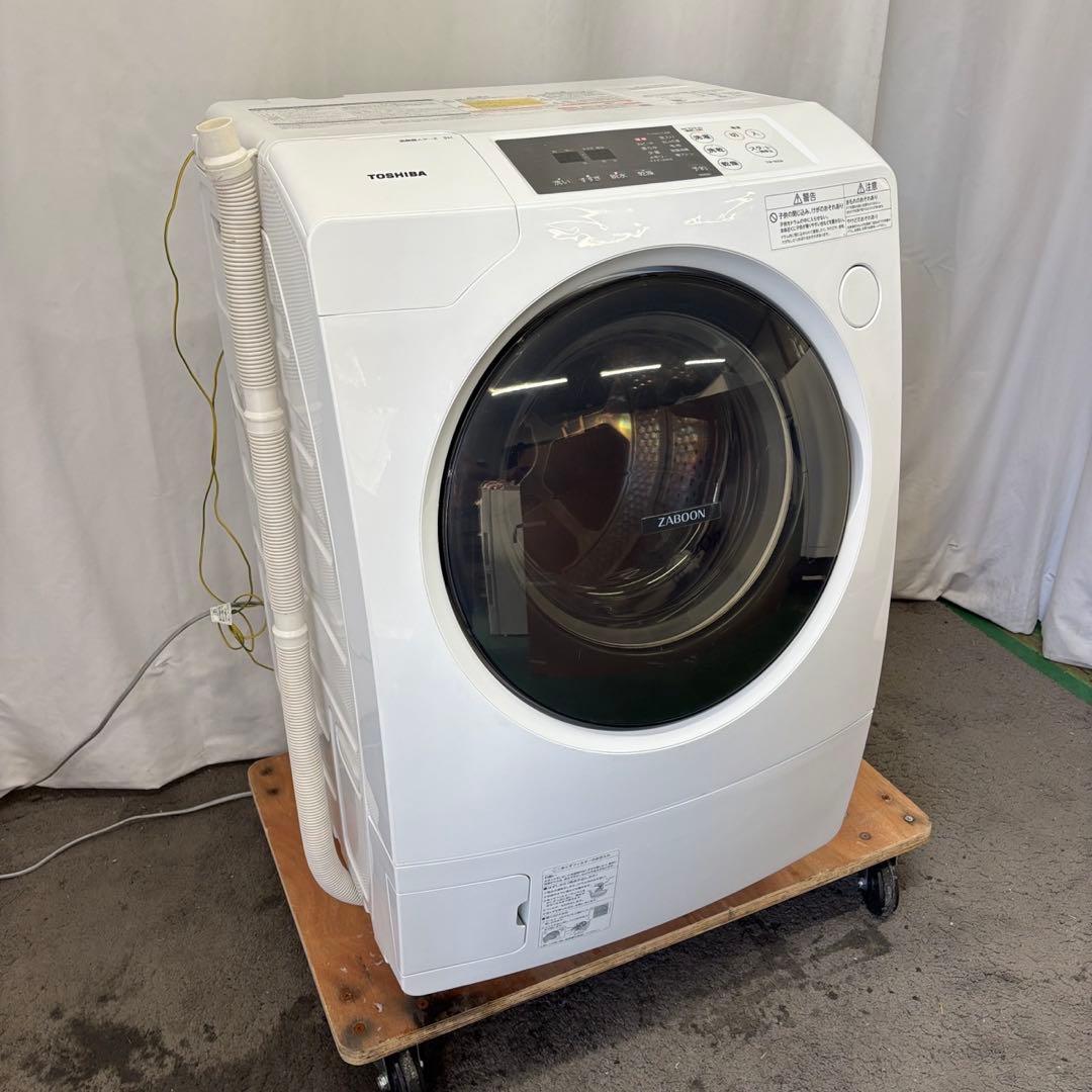 29❤️　ドラム式洗濯機　9キロ　東芝　乾燥付き　安い　綺麗　左開き　設置無料