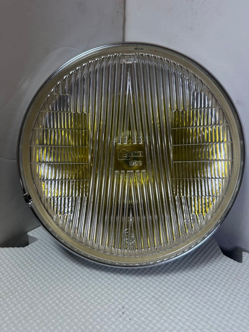 新品当時物シビエスーパーオスカー180πシビエ凹レンズ付ヘッドライト/マーシャル