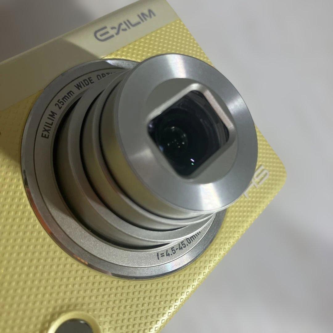 CASIO カメラ　EX-ZR70　イエロー　EXILIM 【生産終了品】