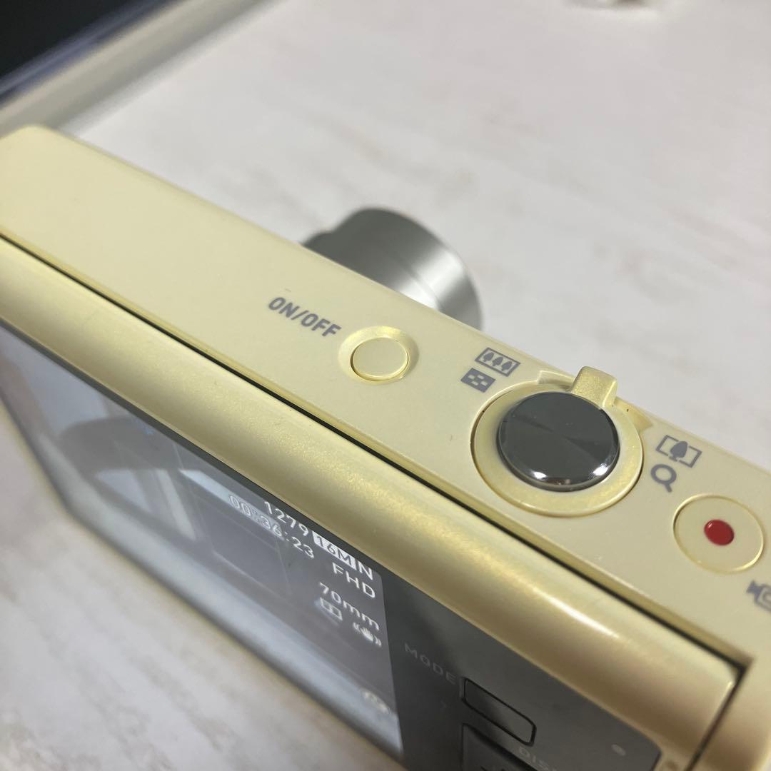 CASIO カメラ　EX-ZR70　イエロー　EXILIM 【生産終了品】