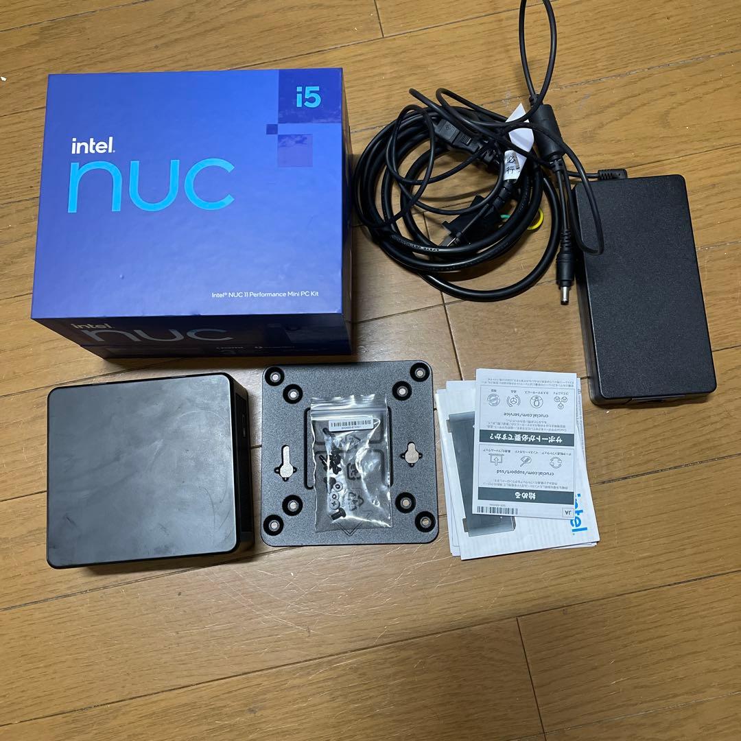 【美品】intel NUC 第11世代 NUC11PAHi5000