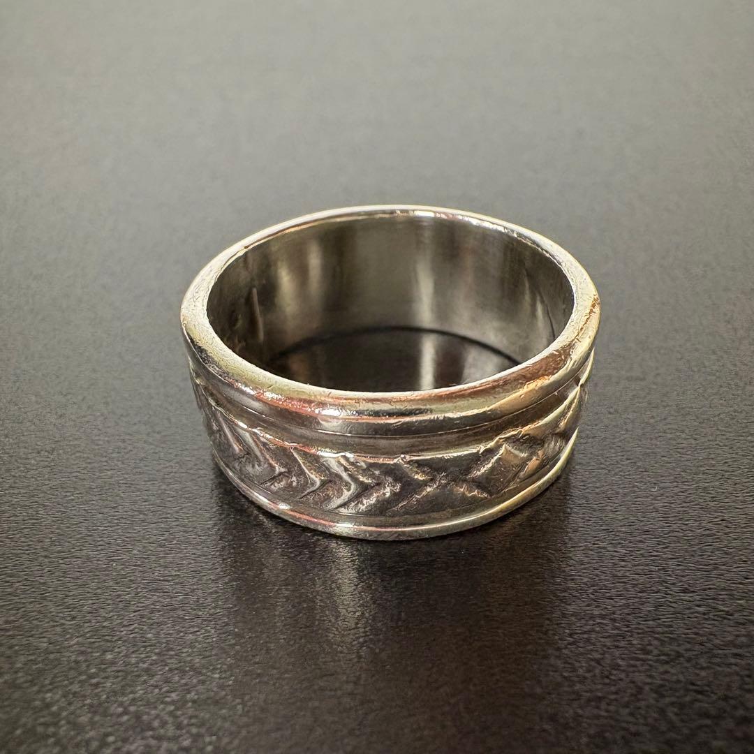 ナバホ　ブルースモーガン　リング　約15号　インディアンジュエリー