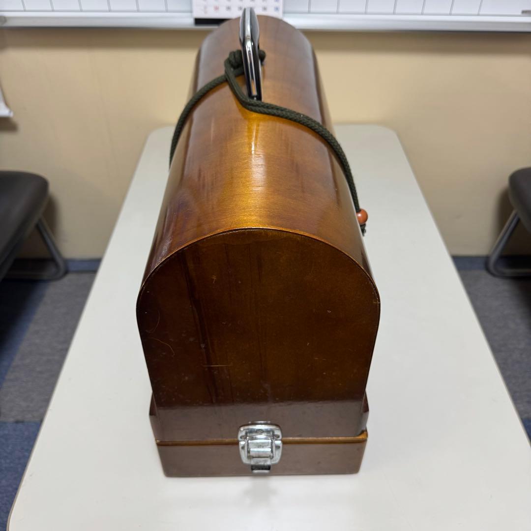 ブラザー ミシン brother HA1-B050 黒 木製ケース アンティーク