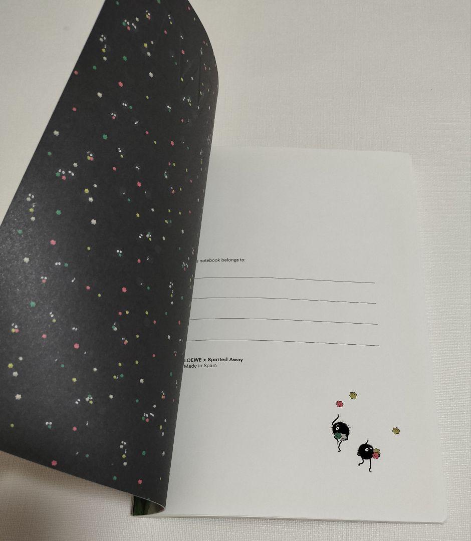 LOEWE × 千と千尋の神隠し　コラボ　ロエベノート　3冊セット