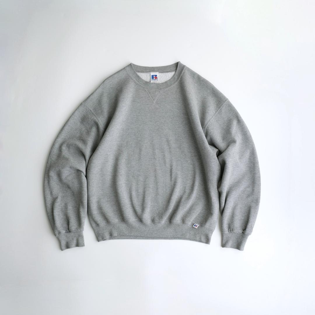 ラッセルアスレチック 00s メキシコ製 無地スウェット グレー L