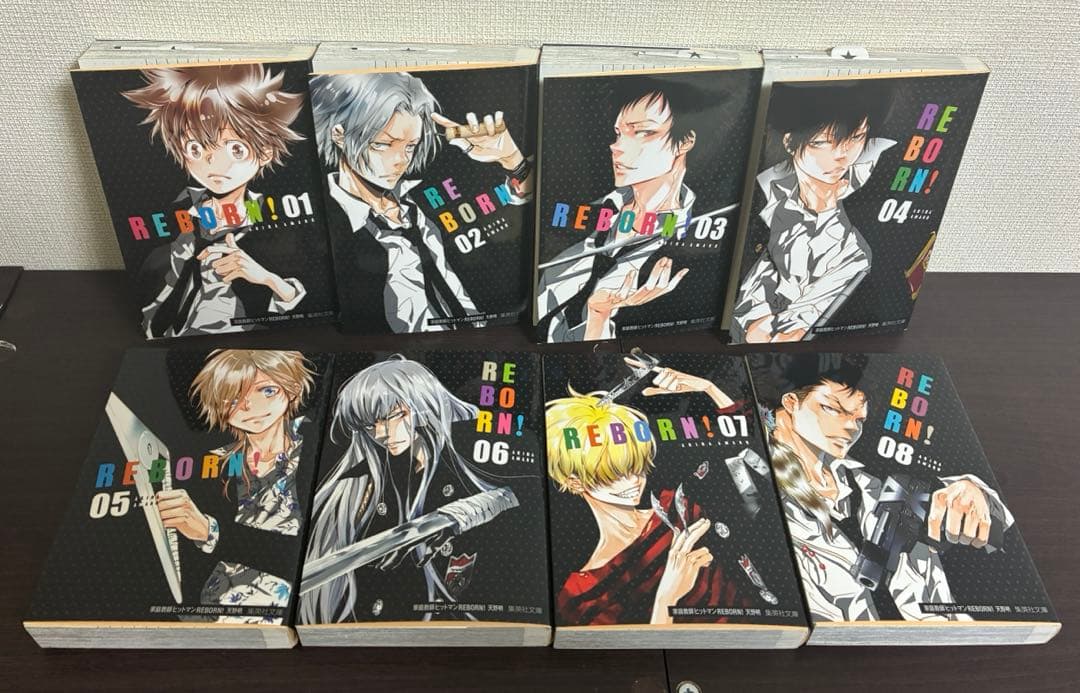 文庫版　家庭教師ヒットマン REBORN！　全21巻 BOX＋ポストカード21枚