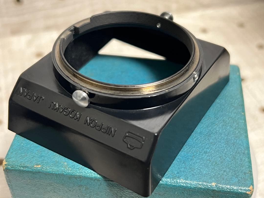 W-ニッコール 35mm f1.8 ライカLマウント用 専用フード 珍品 元箱付