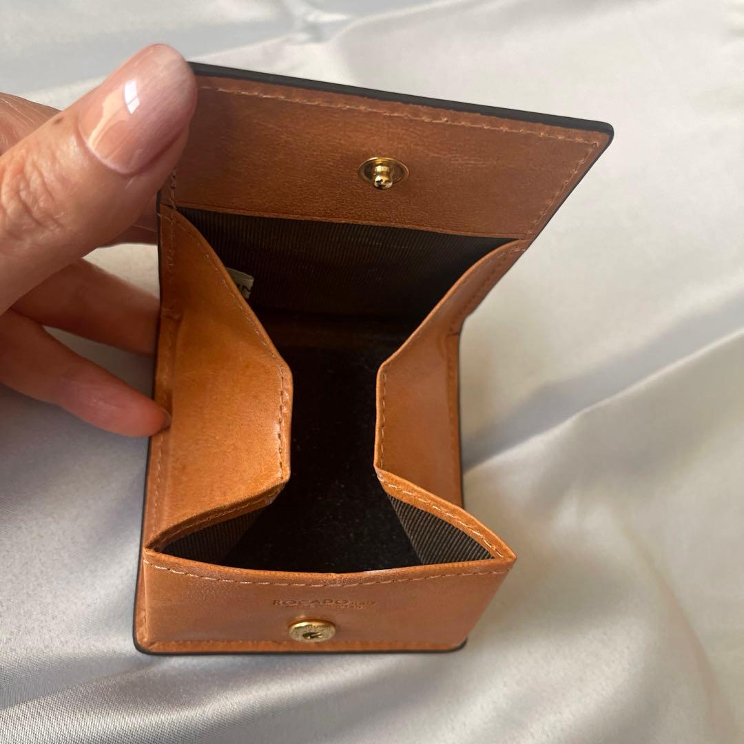 【新品】ROCADO ロカド シェルコードバン 二つ折り財布 馬革 ケース