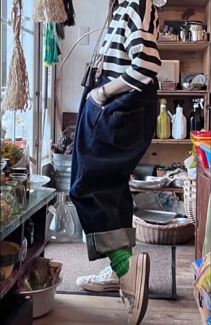 パンツ ORDINARY FITS 46inch ANKLE DENIMPANTS