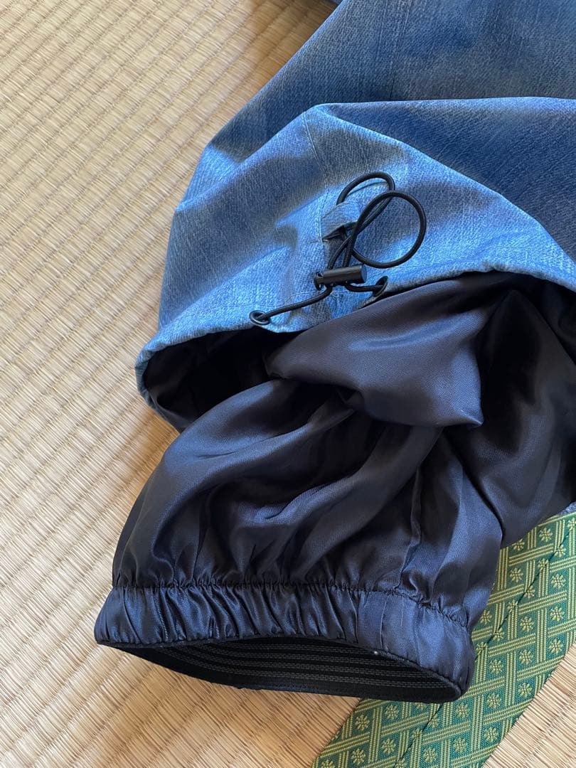 室内試着のみ　デニムプリント　セットアップ　上下セット　Mサイズ