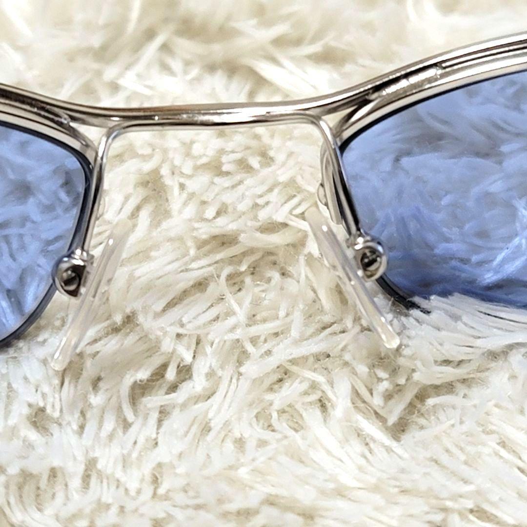 美品 GUCCI サングラス 135 GG2674/S サイドロゴ ブルー