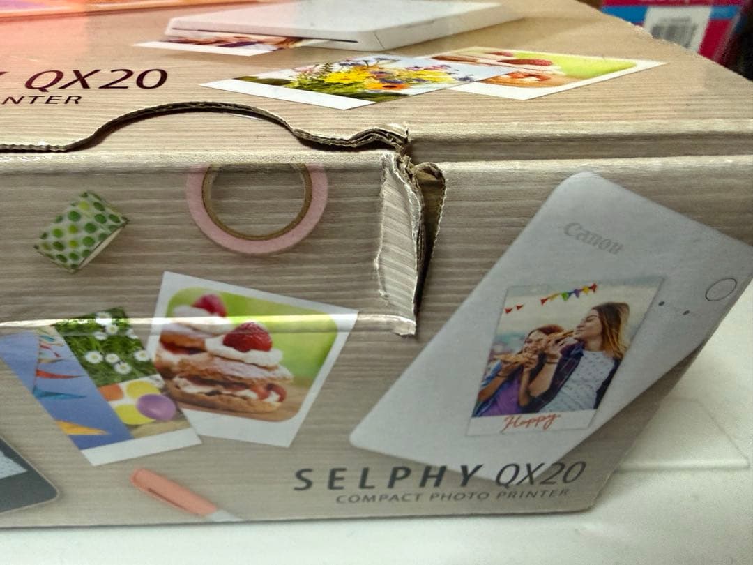 キヤノン Canon スマートフォン用プリンター QX20グレー 新品未使用品