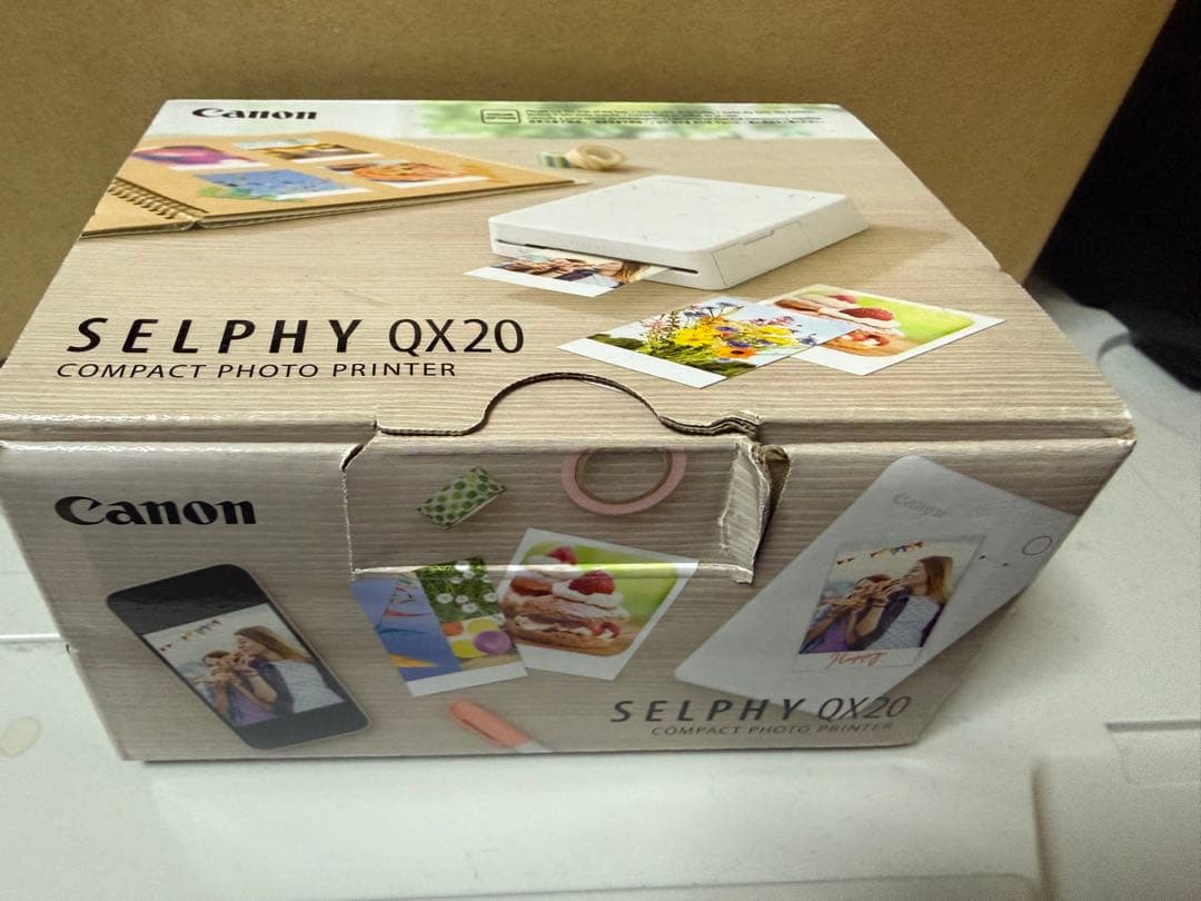 キヤノン Canon スマートフォン用プリンター QX20グレー 新品未使用品