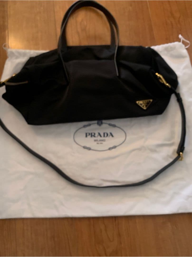 プラダ ナイロン ボストンバッグ レディース