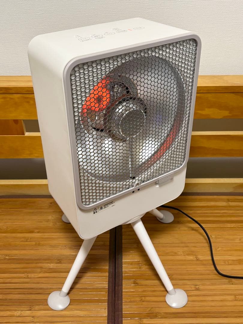 【美品】【速暖・省エネ】siroca リフレクトヒーター