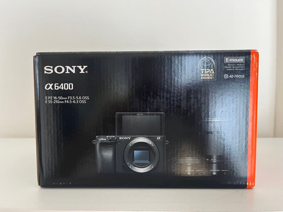 美品 SONY α6400 デジタルカメラ 本体とレンズセット