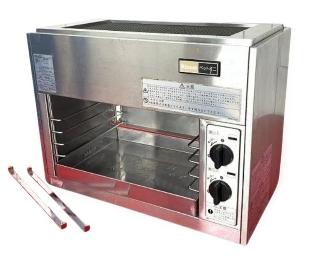 2017年製 リンナイ ペットミニ RGP-42SV 赤外線グリラー LP