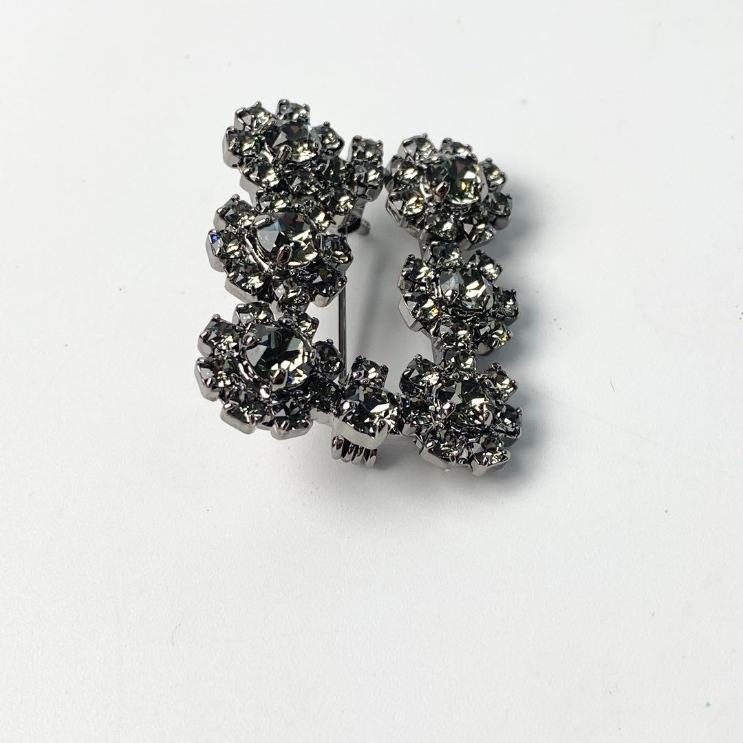 未使用 Roger Vivier エフロレッセンス ブローチ ラインストーン