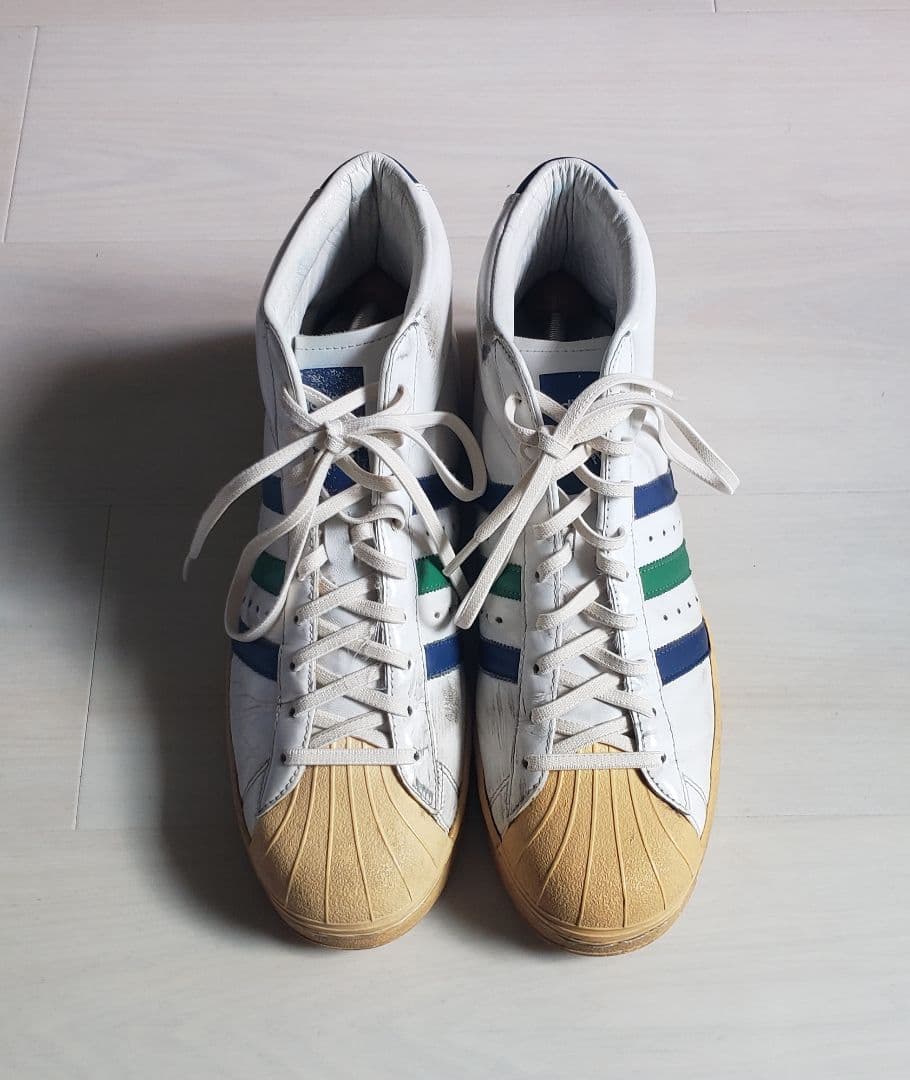 靴 adidas promodel 1970 pistol pete vintage