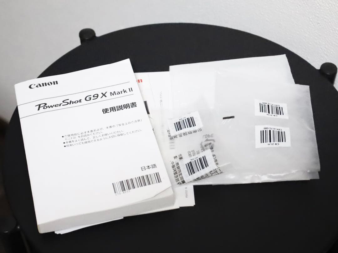 Canon PowerShot g9x mark2 箱、充電器その他付属品あり