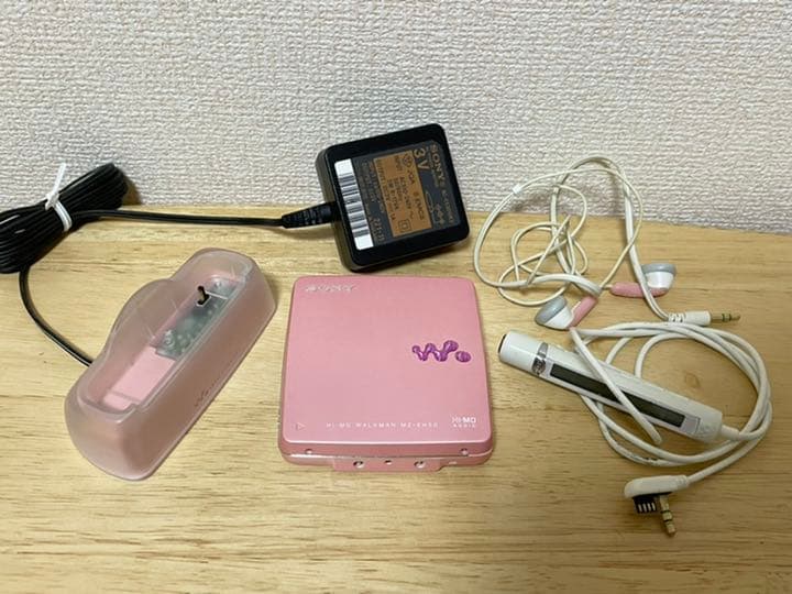 SONY MDプレイヤー ピンク ジャンク品