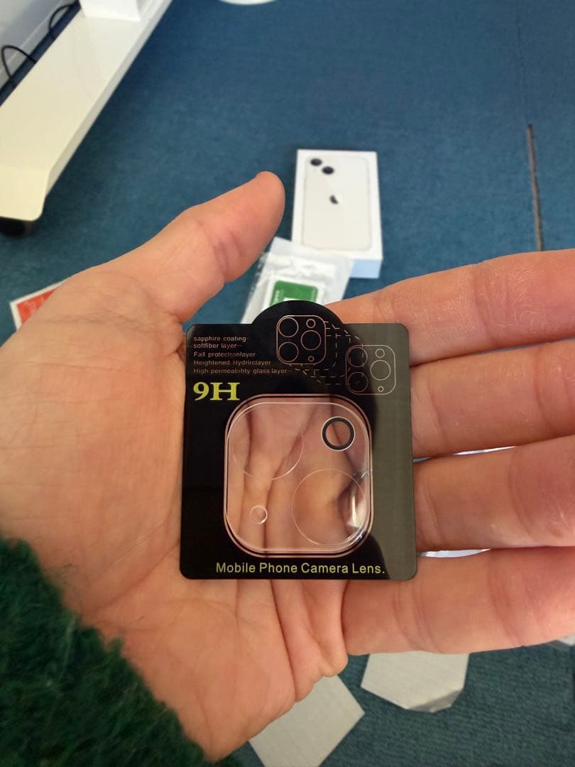 極美品 iPhone 13 mini 512GB スターライト。オマケ多数