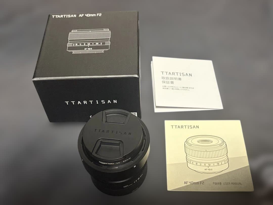 TTARTISAN 40mm f/2.0 Eマウントレンズ