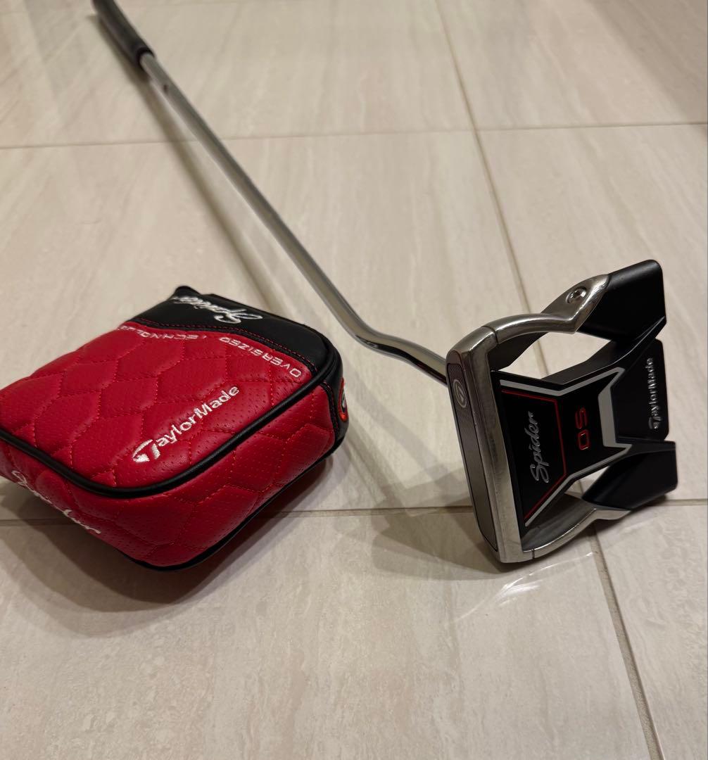 TaylorMade Spider OS パター ヘッドカバー付き 右手2016