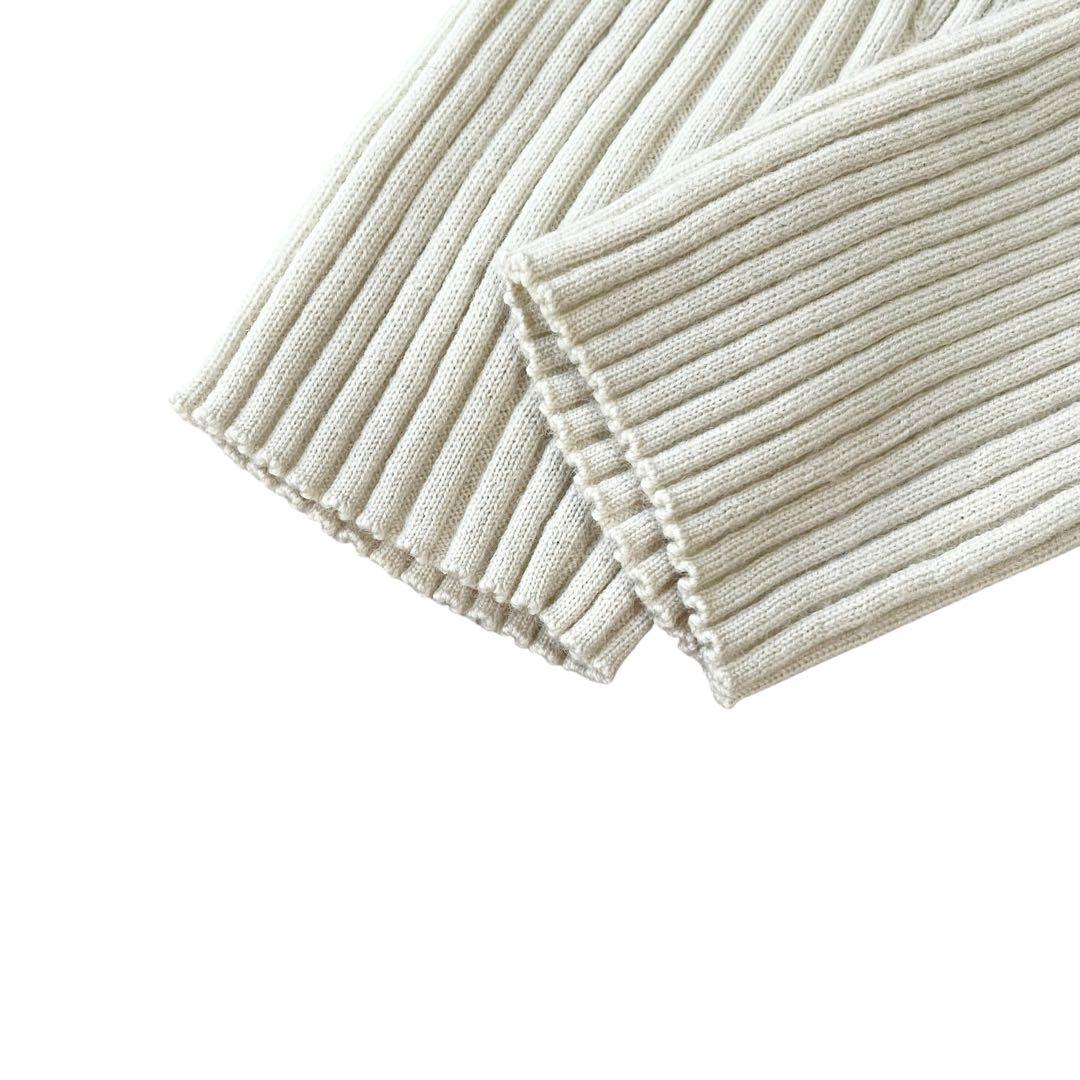 未使用級✨アパルトモン WIDE Rib Knit タートルネックニット 洗える