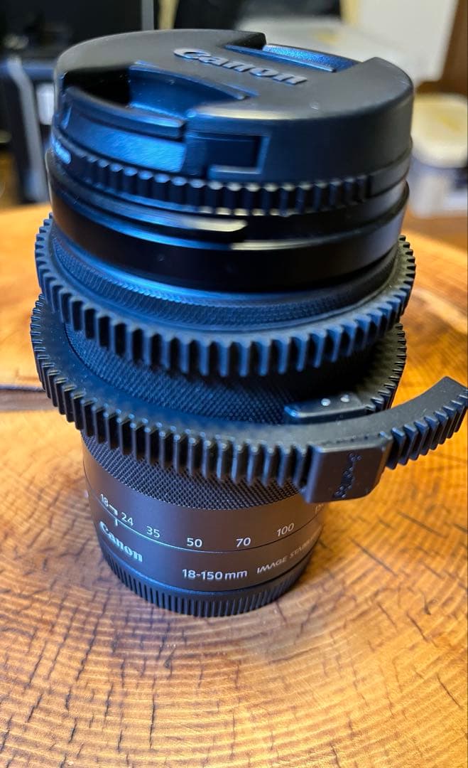 【値下・ジャンク】Canon 18-150mm ズームレンズ　ef-m 55mm