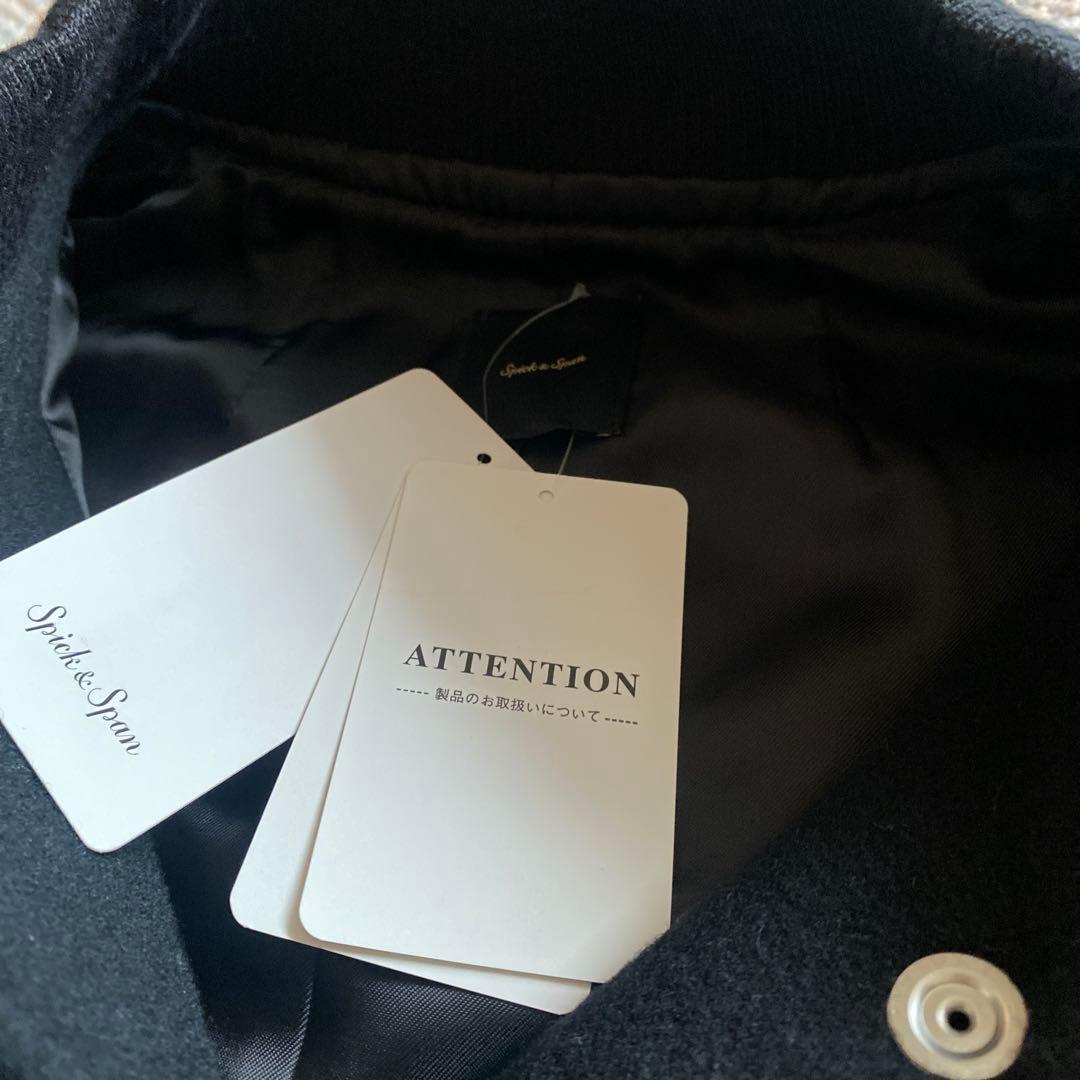 quq3・タグ付き新品・スピックアンドスパン　スタジアムジャンパー