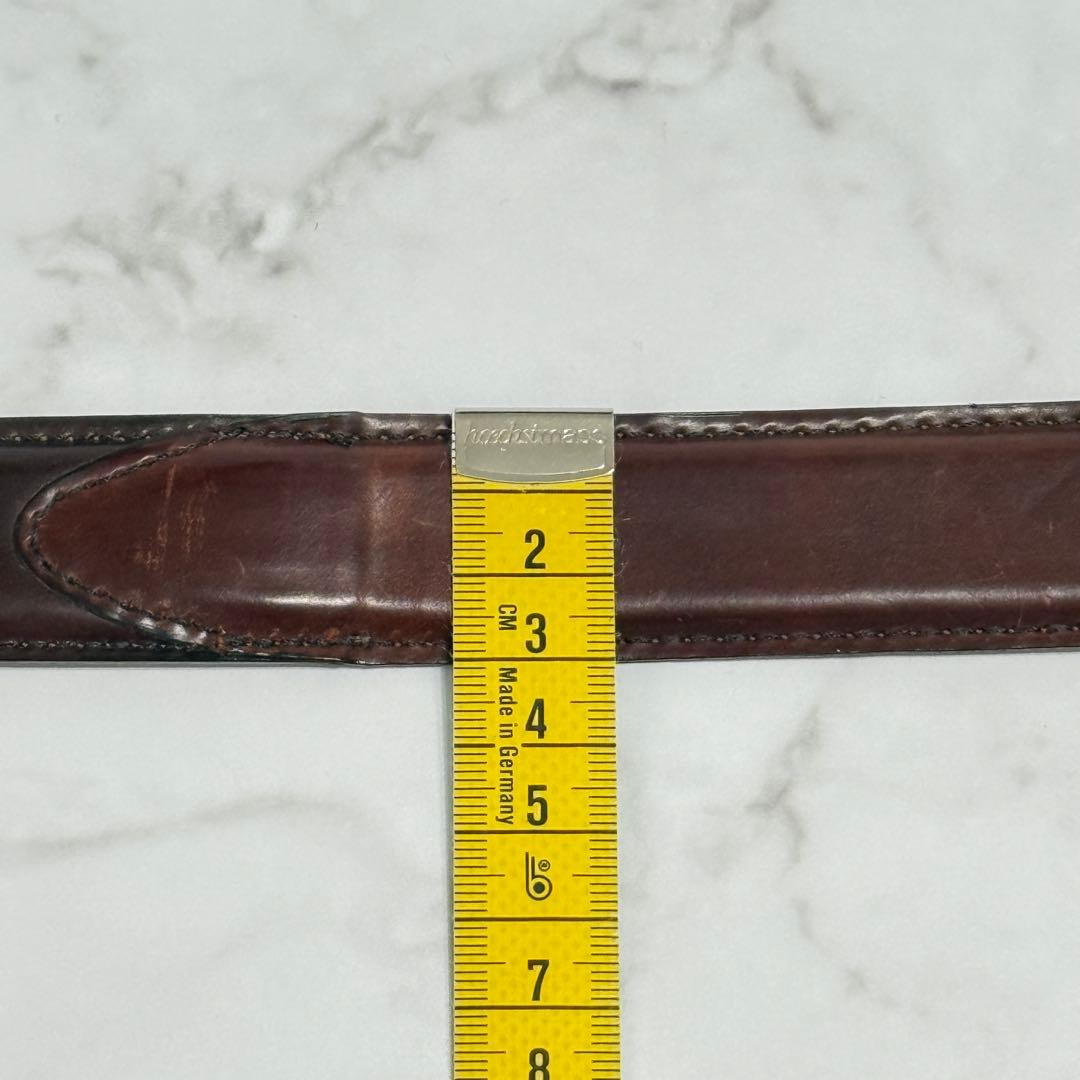 ALDEN ホーウィンシェルコードバン レザー ベルト サイズ：32/80