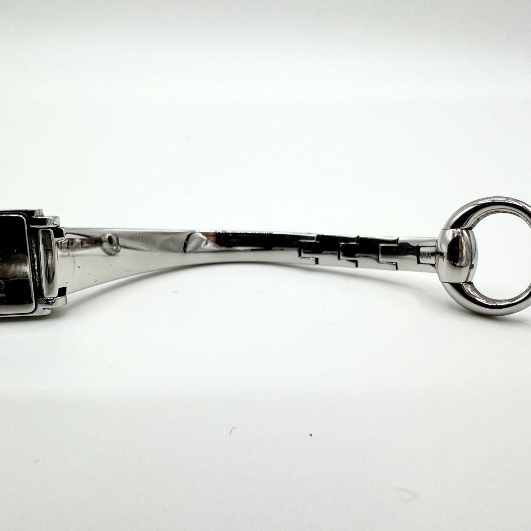 稼働/新品電池　グッチ　Gライン　2Pダイヤ　腕時計　バングルウォッチ　クォーツ