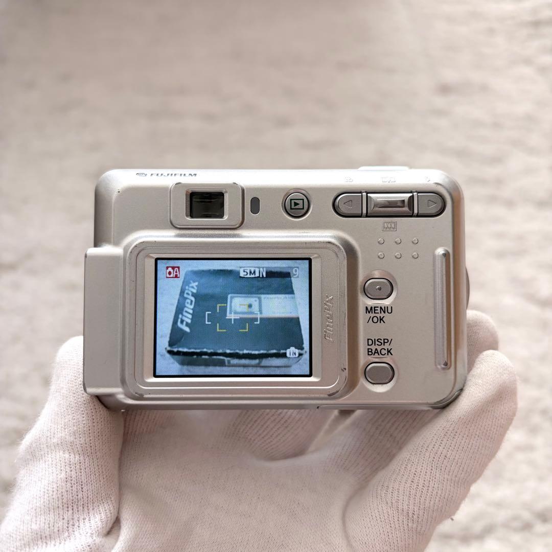 【動作確認済】FUJIFILM 富士フイルム FinePix A500 シルバー