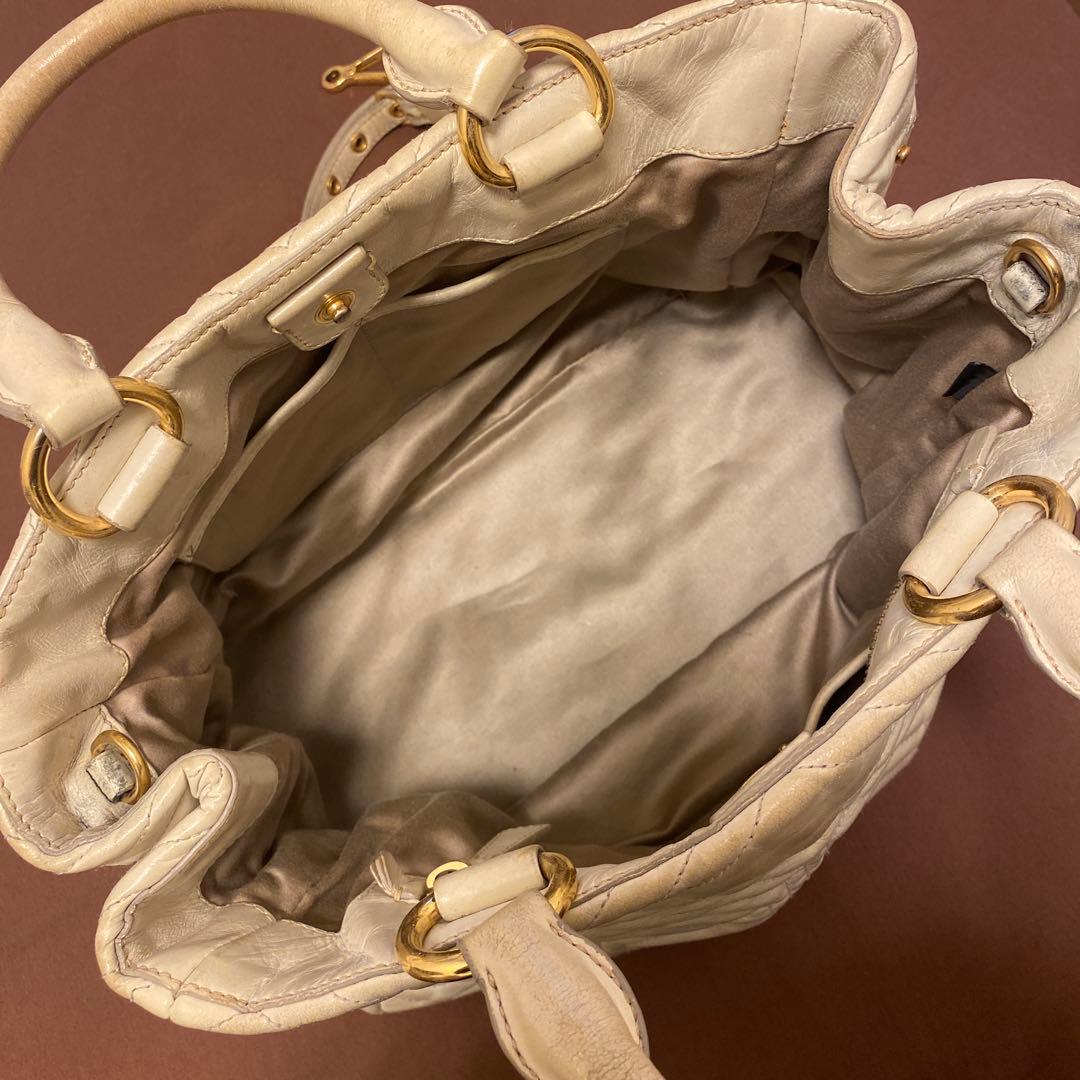 ✴︎miumiu✴︎ 2way bag ダイアモンドキルティング ショルダーバッグ