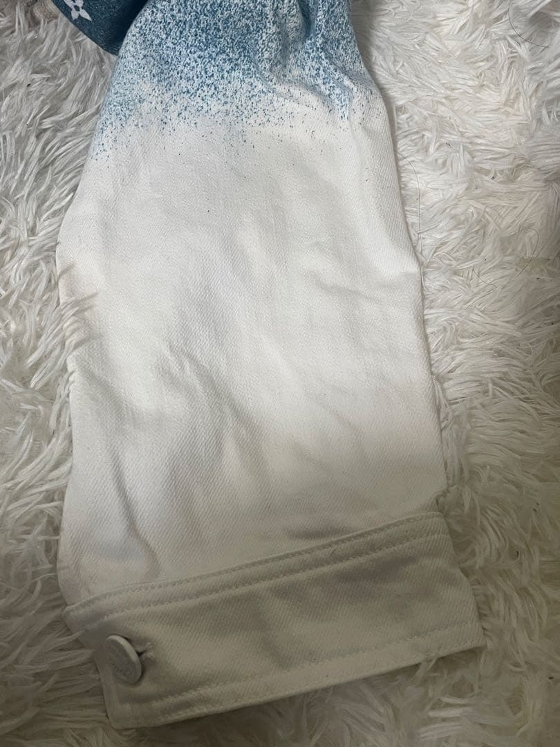 ルイヴィトン　ワークウェアシャツ　BTSテテ・吉沢亮着用　グラデーション　XL