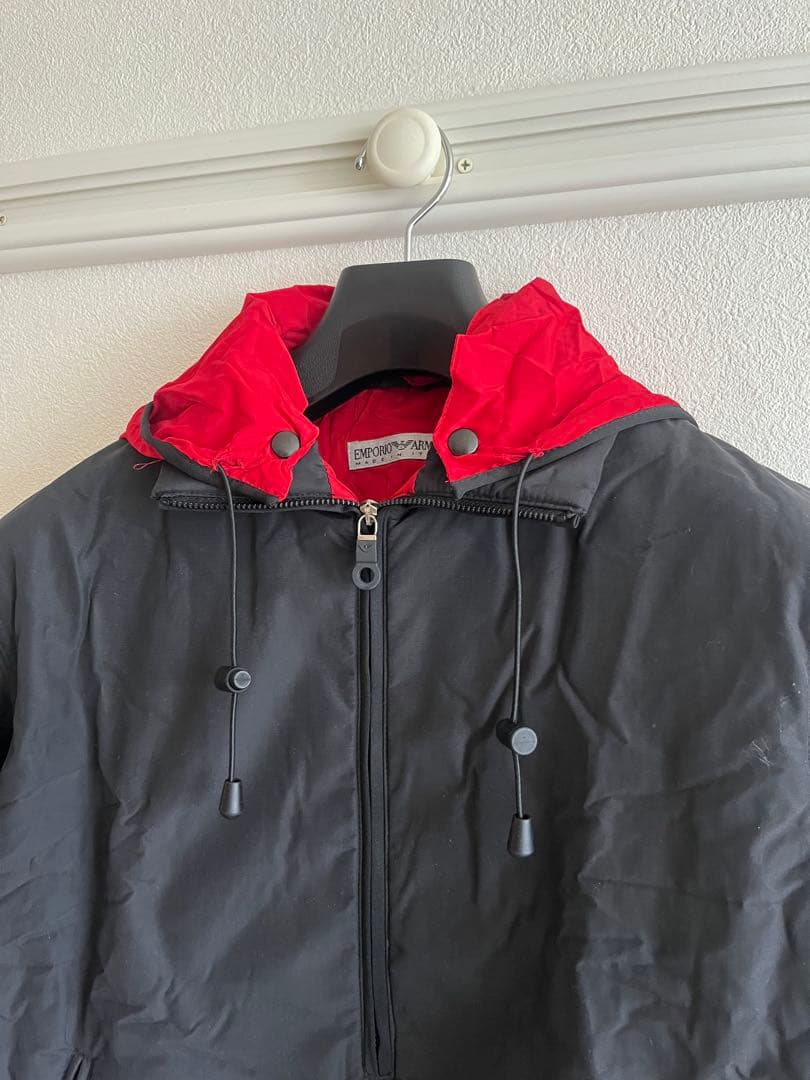 80s emporio armani アノラックパーカー