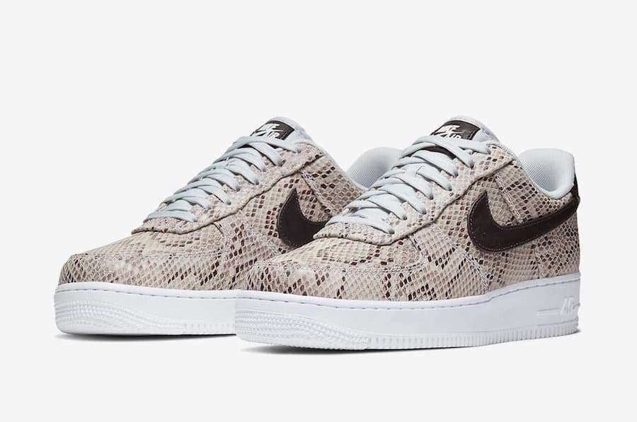 【完売】NIKE AIR FORCE 1 ’07 PREMIUM スネークスキン