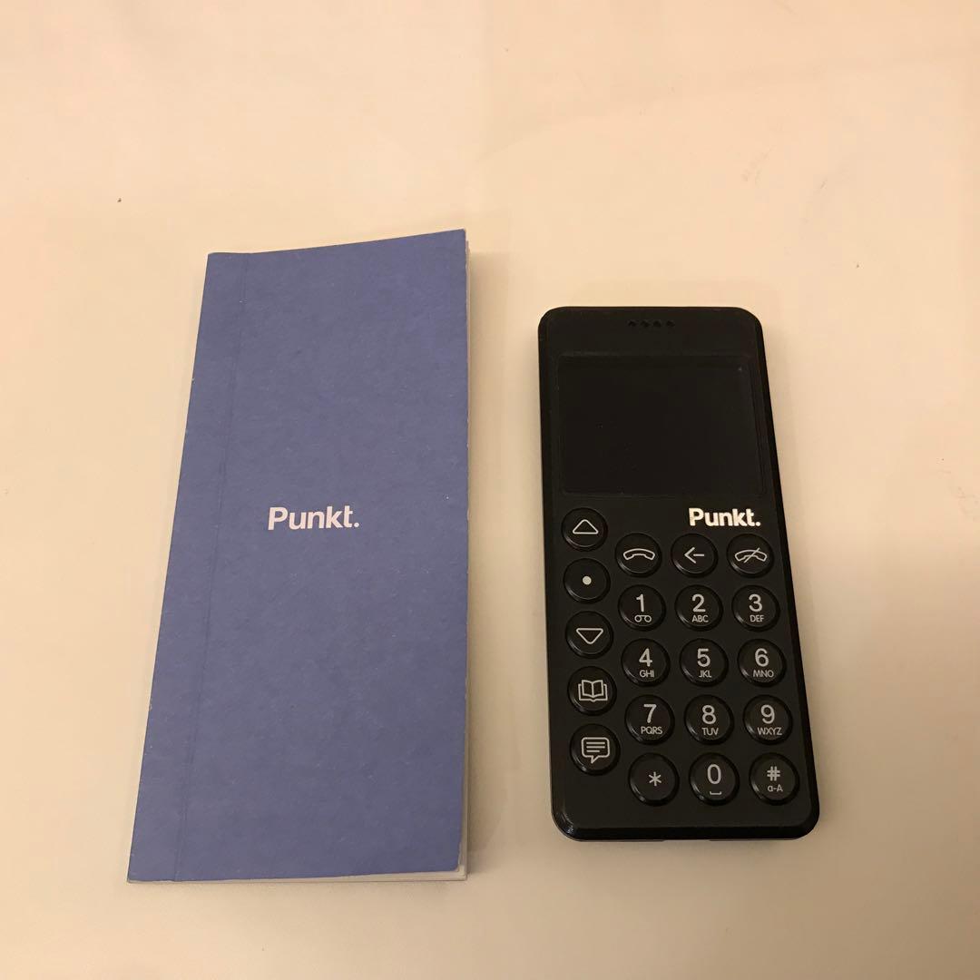 美品　Punkt. MP02 シンプル携帯 ミニマリズム 動作確認済 1600
