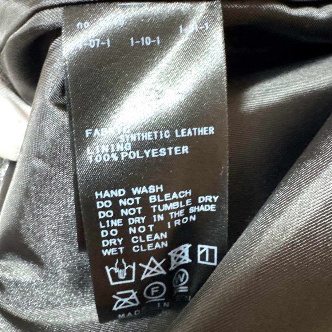 ジャーナルスタンダード ダブルライダースジャケット 黒 EZ46 美品