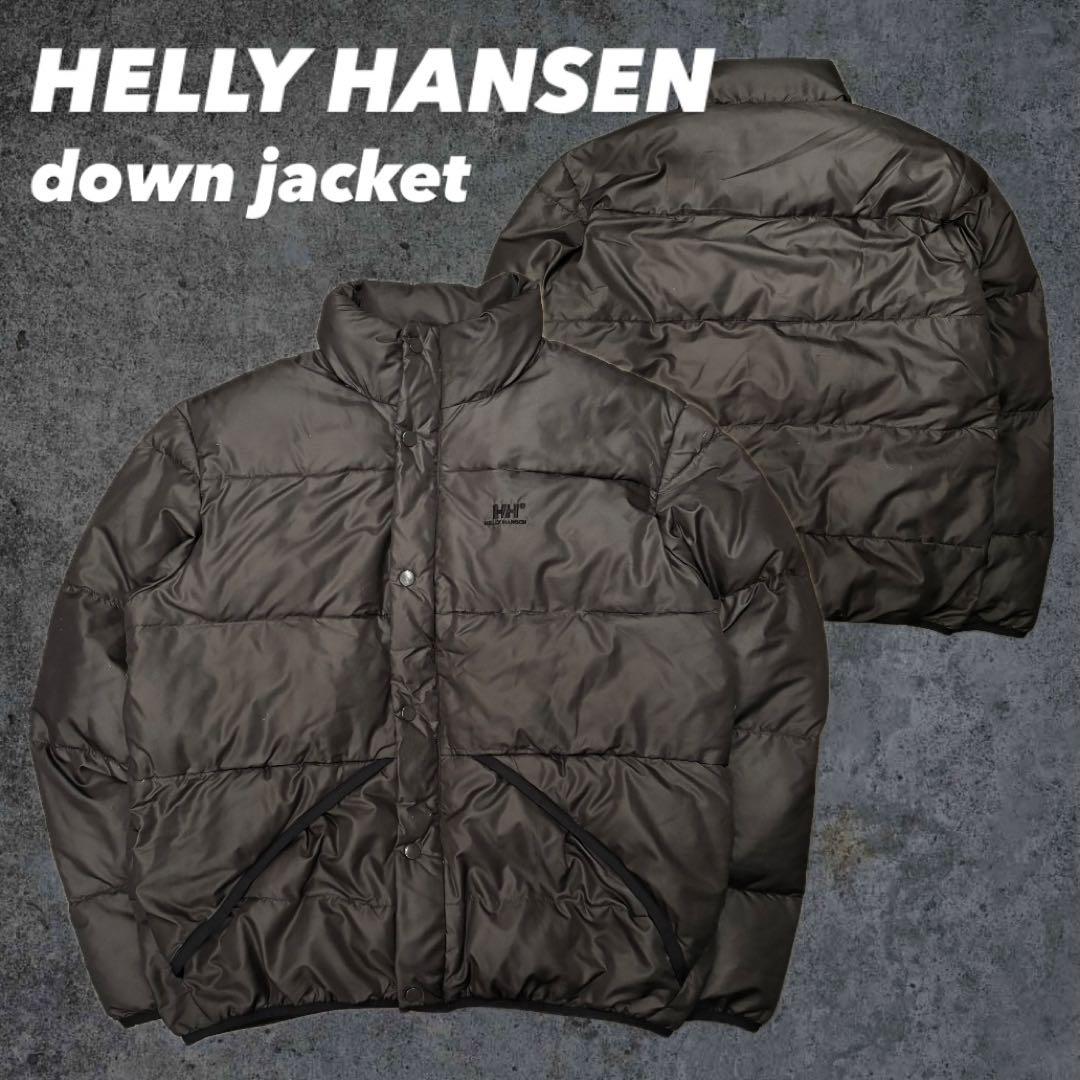 美品⭐️ ヘリーハンセン ダウンジャケット M ボックスシルエット　短丈