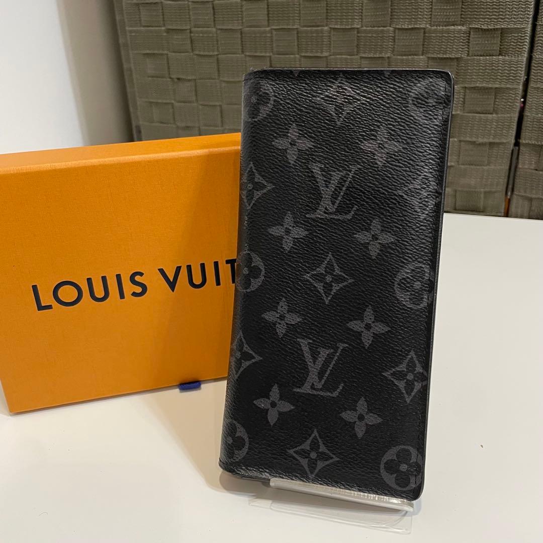 ち*こ様 LOUIS VUITTON エクリプス　ブラック　長財布