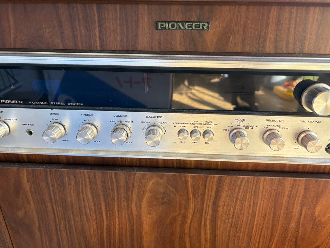 動作未確認　引き取り限定　パイオニア　fd 6600 アンプ　オーディオ